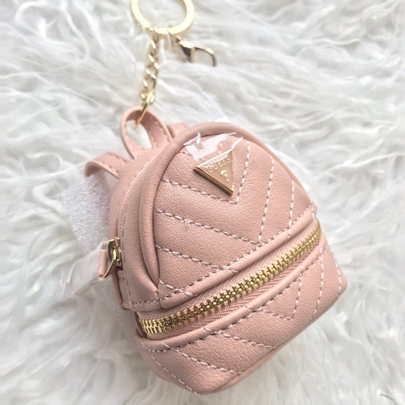 Guess | Bags | Guess Womens Buena Backpack Keychain | Poshmark